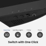 MONITOR BenQ GW2490 24" (60.96 cm) 1920x1080p FHD IPS Monitor| 100Hz|99% sRGB|Eye-careU|Dual HDMI|Display Port|Bezel-Less|Eyesafe|VESA MediaSync|B.I.|Low Blue Light+| Speakers|VESA Wall mountable(Black) - Image 3