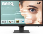MONITOR BenQ GW2490 24" (60.96 cm) 1920x1080p FHD IPS Monitor| 100Hz|99% sRGB|Eye-careU|Dual HDMI|Display Port|Bezel-Less|Eyesafe|VESA MediaSync|B.I.|Low Blue Light+| Speakers|VESA Wall mountable(Black)