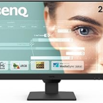 MONITOR BenQ GW2490 24" (60.96 cm) 1920x1080p FHD IPS Monitor| 100Hz|99% sRGB|Eye-careU|Dual HDMI|Display Port|Bezel-Less|Eyesafe|VESA MediaSync|B.I.|Low Blue Light+| Speakers|VESA Wall mountable(Black)